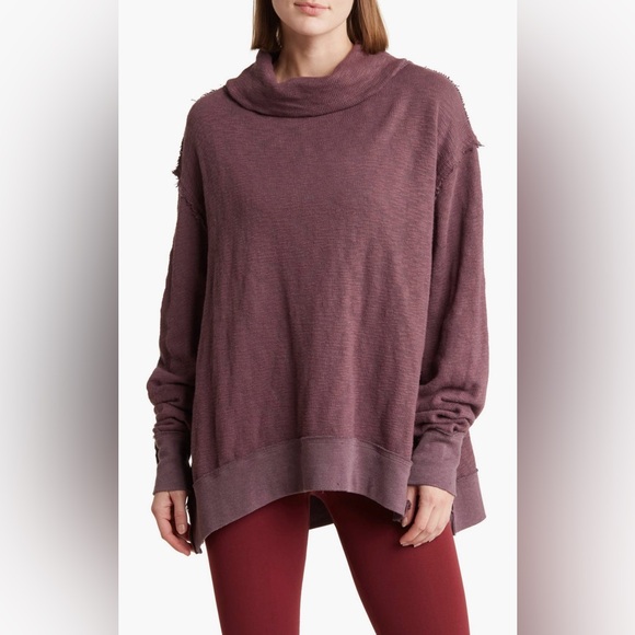 We The Free Sweaters - Free People Timmy Boxy Turtleneck Sweater